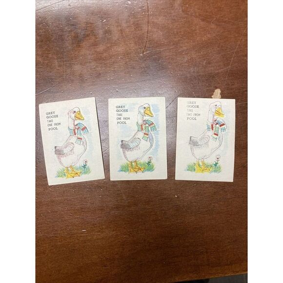 Vintage 1960's Golden Egg‎  Card Game in box Made in Hong Kong - Picture 11 of 11